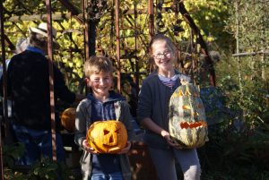 Atelier creusage de citrouilles pour Halloween