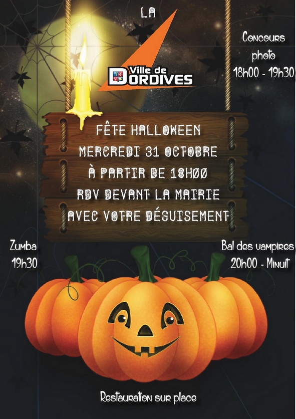 Flyers Halloween à Dordives